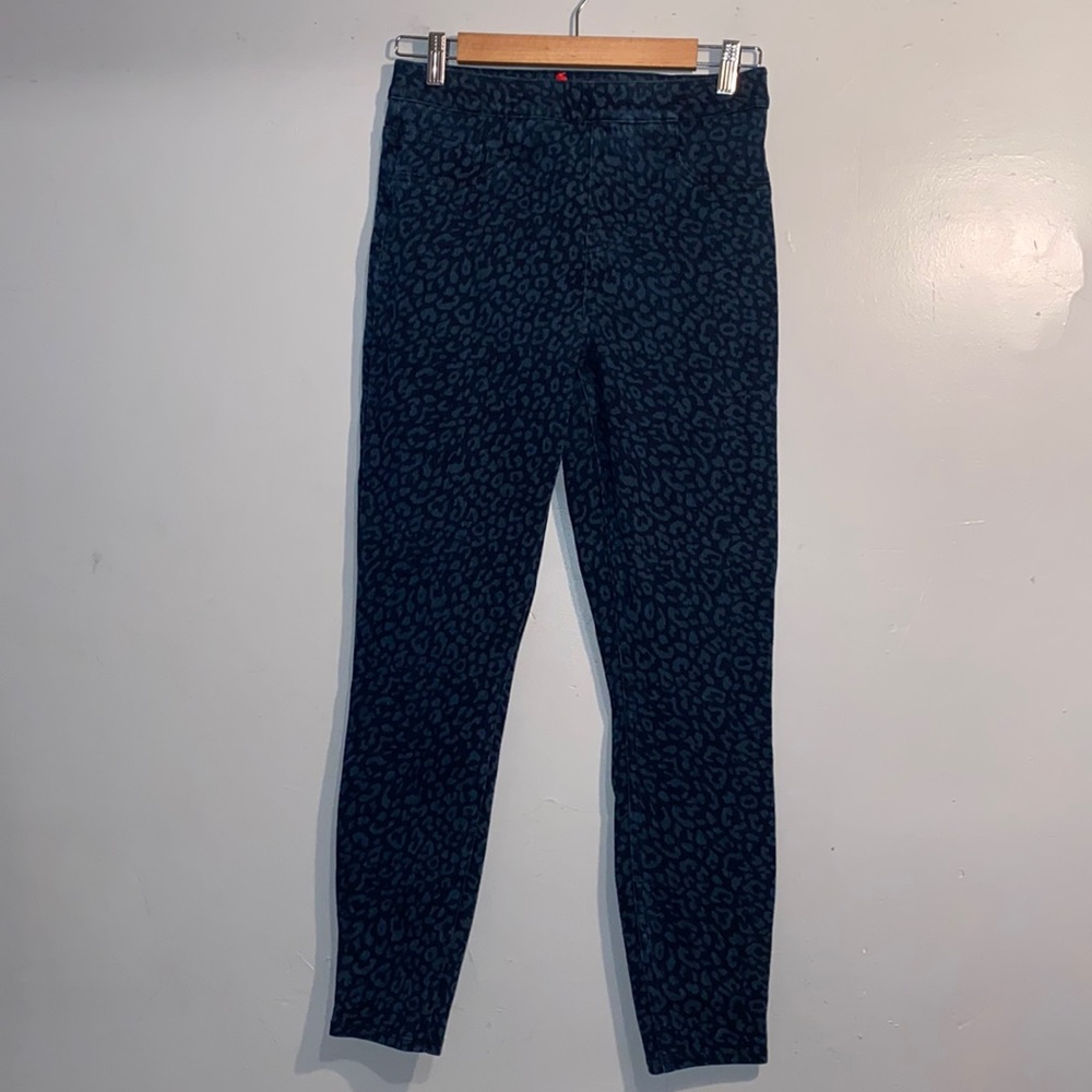 SPANX leopard jeggings size M